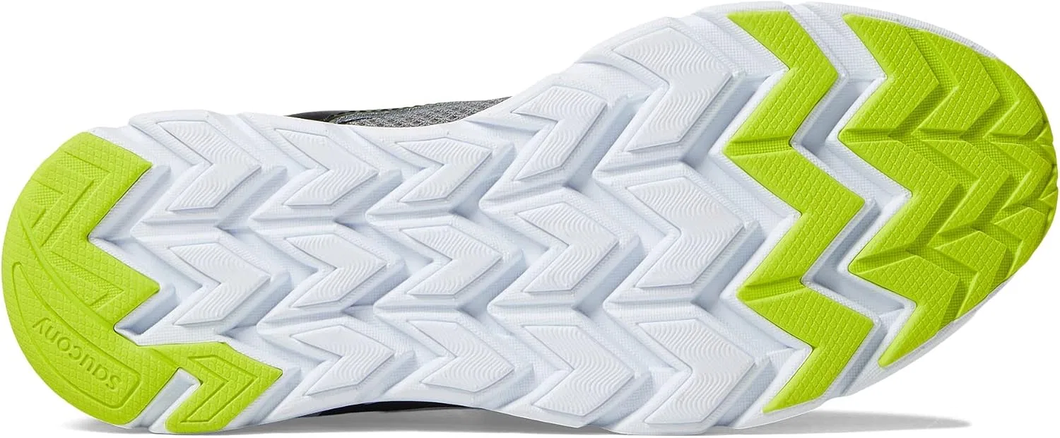 Детские кроссовки для мальчиков Axon Saucony, Grey/Lime/Black — фото 4