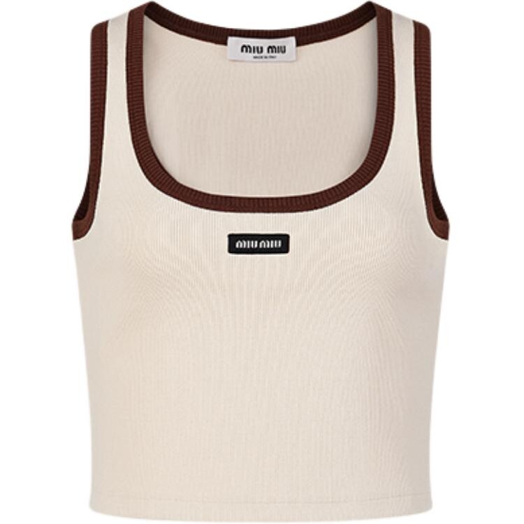 

Трикотаж женский бежевый Miu Miu