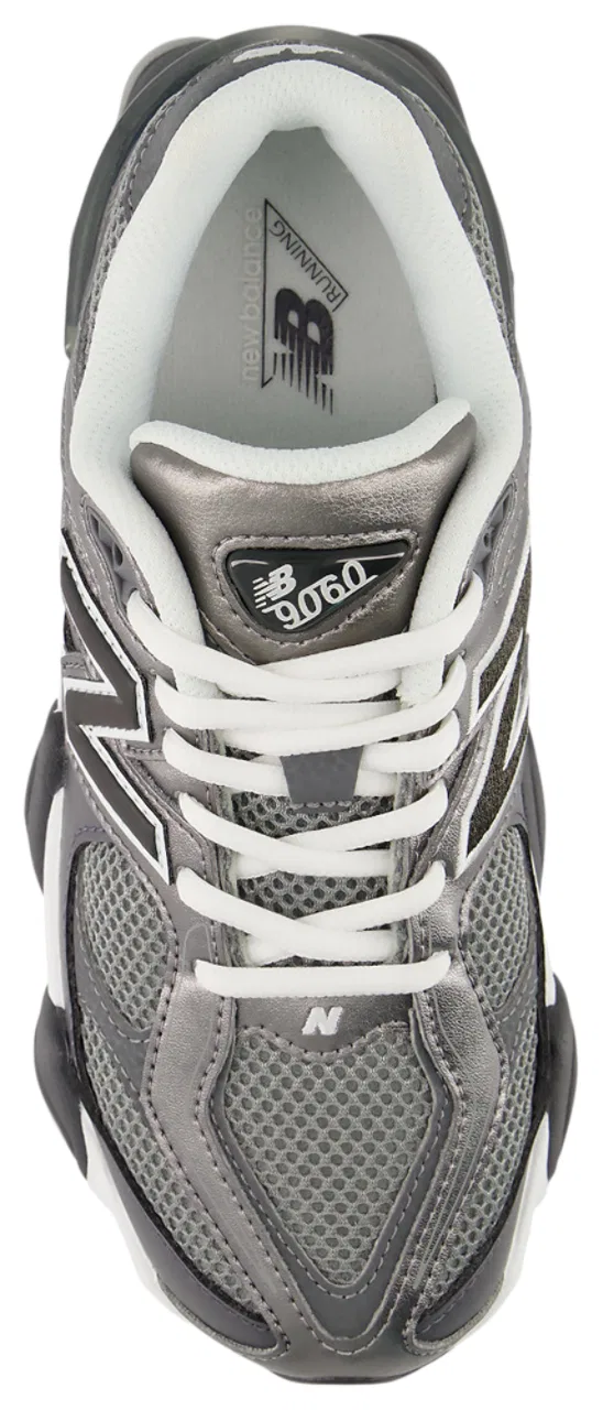 Кроссовки для мальчиков 9060 New Balance, черный/серый/белый — фото 3