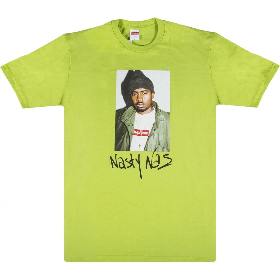 

Футболка Supreme Nasty Nas, зеленый