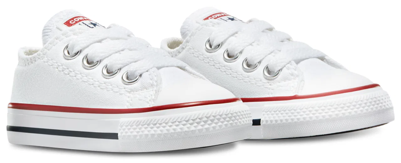 Кроссовки для мальчиков All Star Low Top Converse, цвет Optical White/White — фото 4
