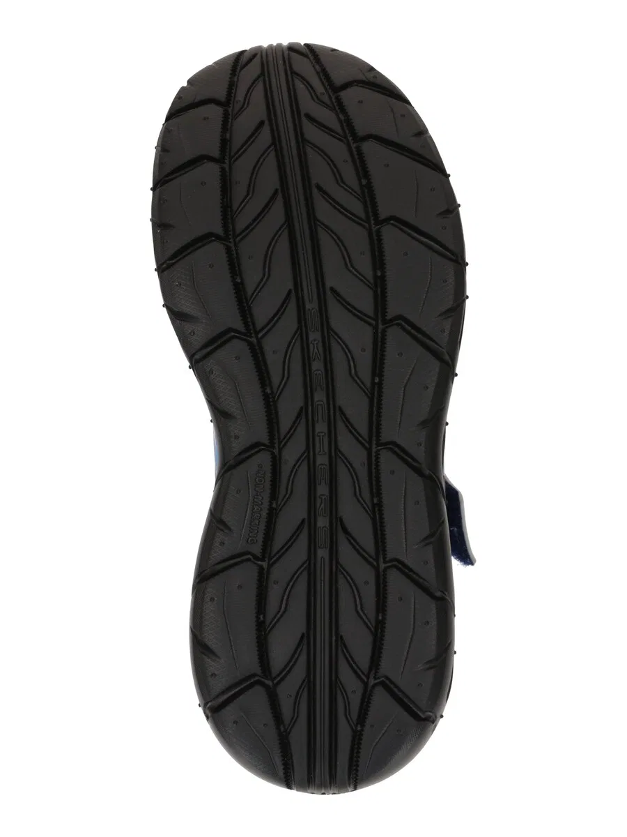 Детские кроссовки Skechers First-Step 'SKECH TRACKS' синего цвета Skechers Kids — фото 3
