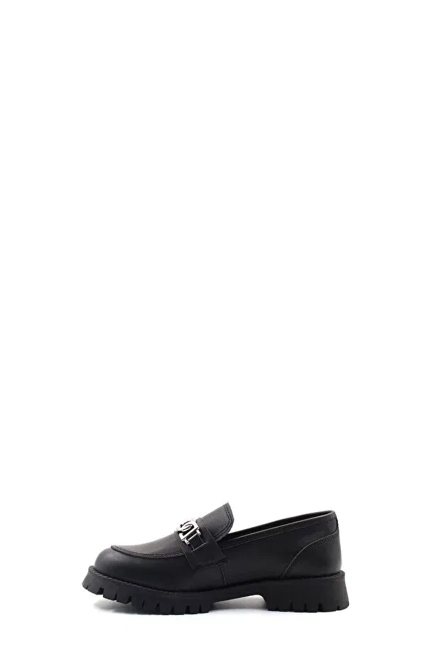 Детские туфли для девочек из натуральной кожи Fast Step, Black — фото 2
