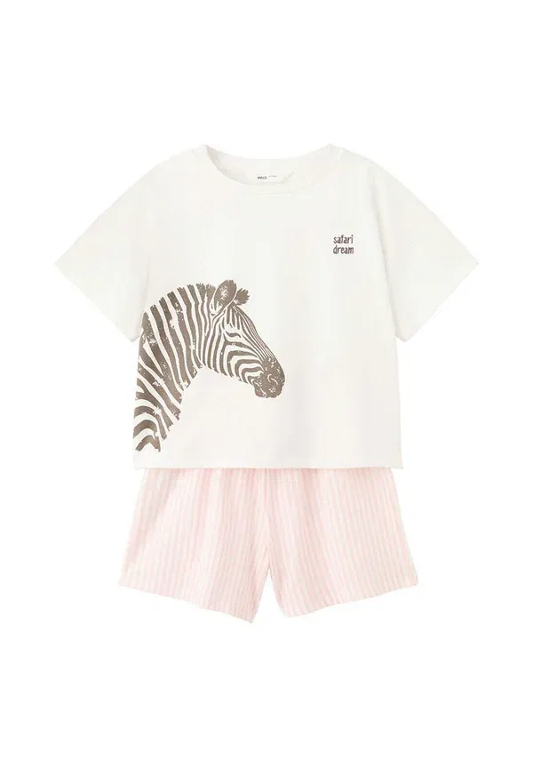 Пижамный комплект Mango Kids, белый