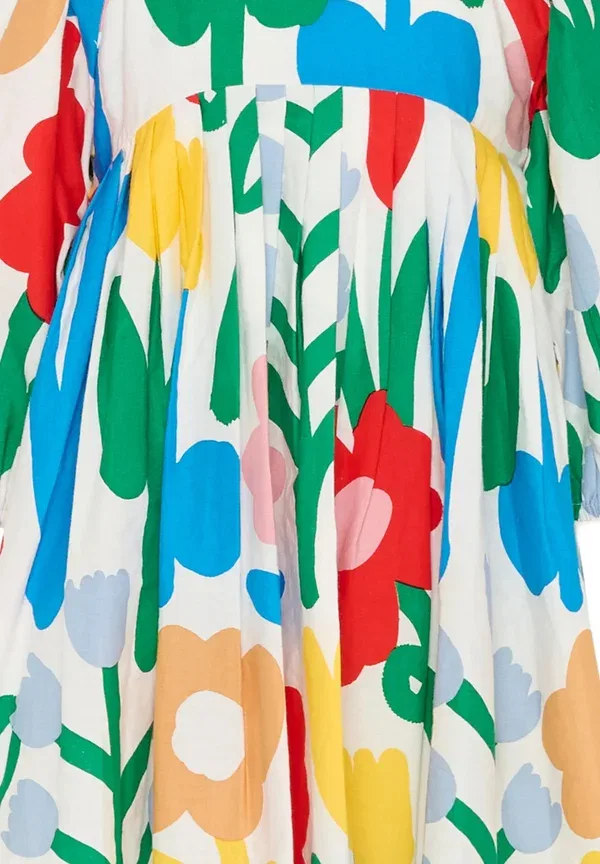 Платье с цветочным принтом day dress Stella Mccartney, мультиколорe — фото 3