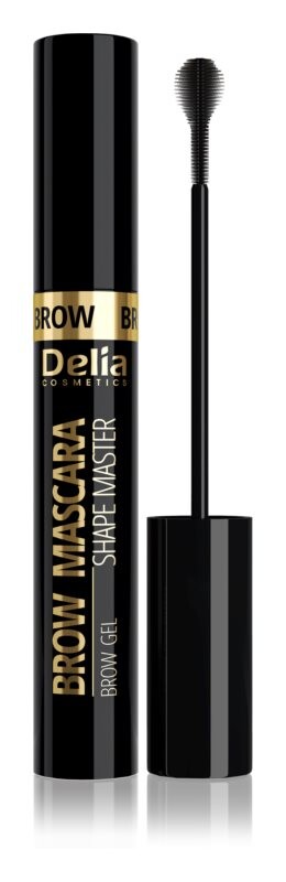 

Тушь для бровей Delia Cosmetics Brow Mascara Shape Master, оттенок 03 Black 11 мл