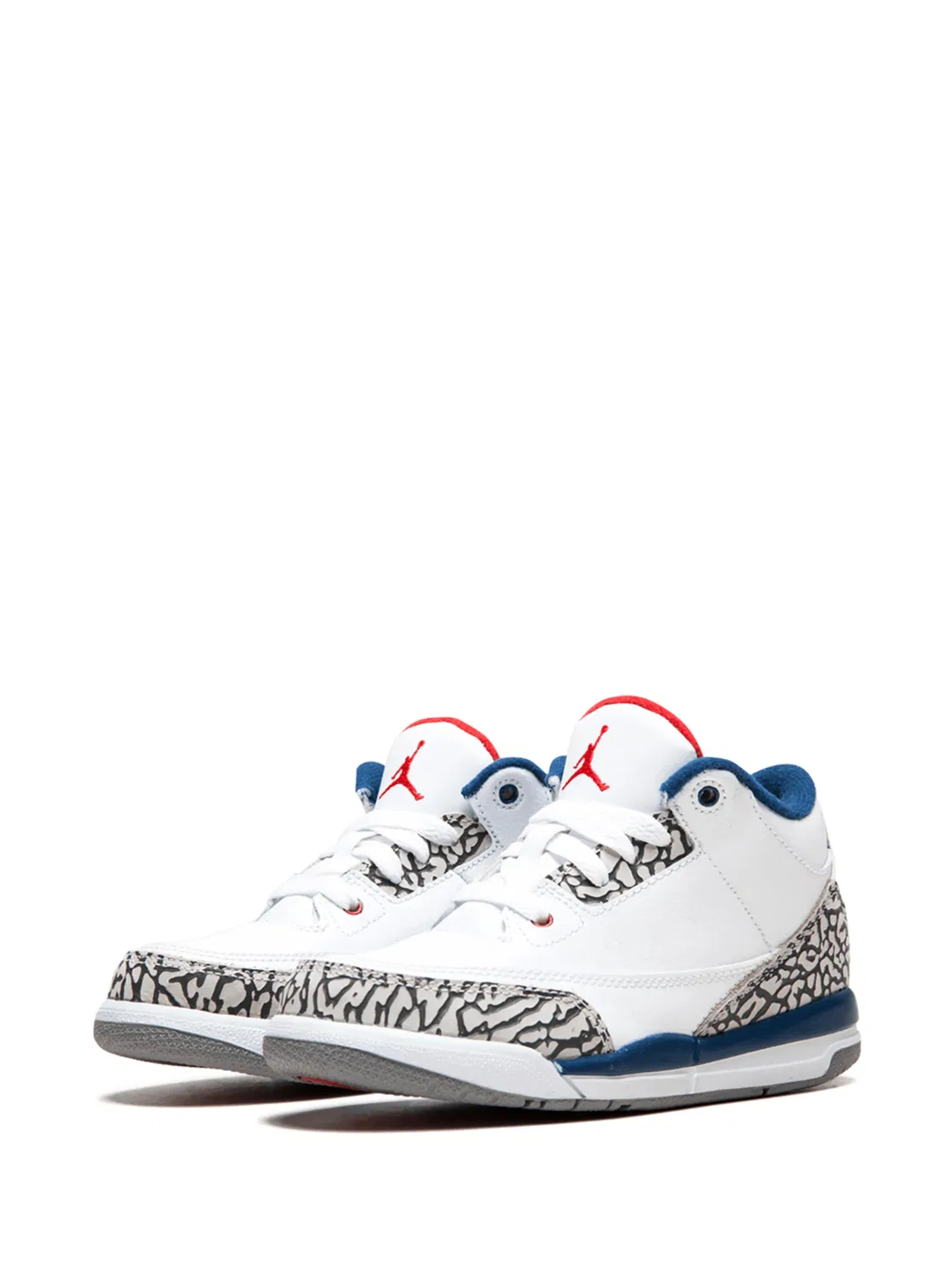 Кроссовки Air Jordan 3 Retro BP True Blue — фото 2