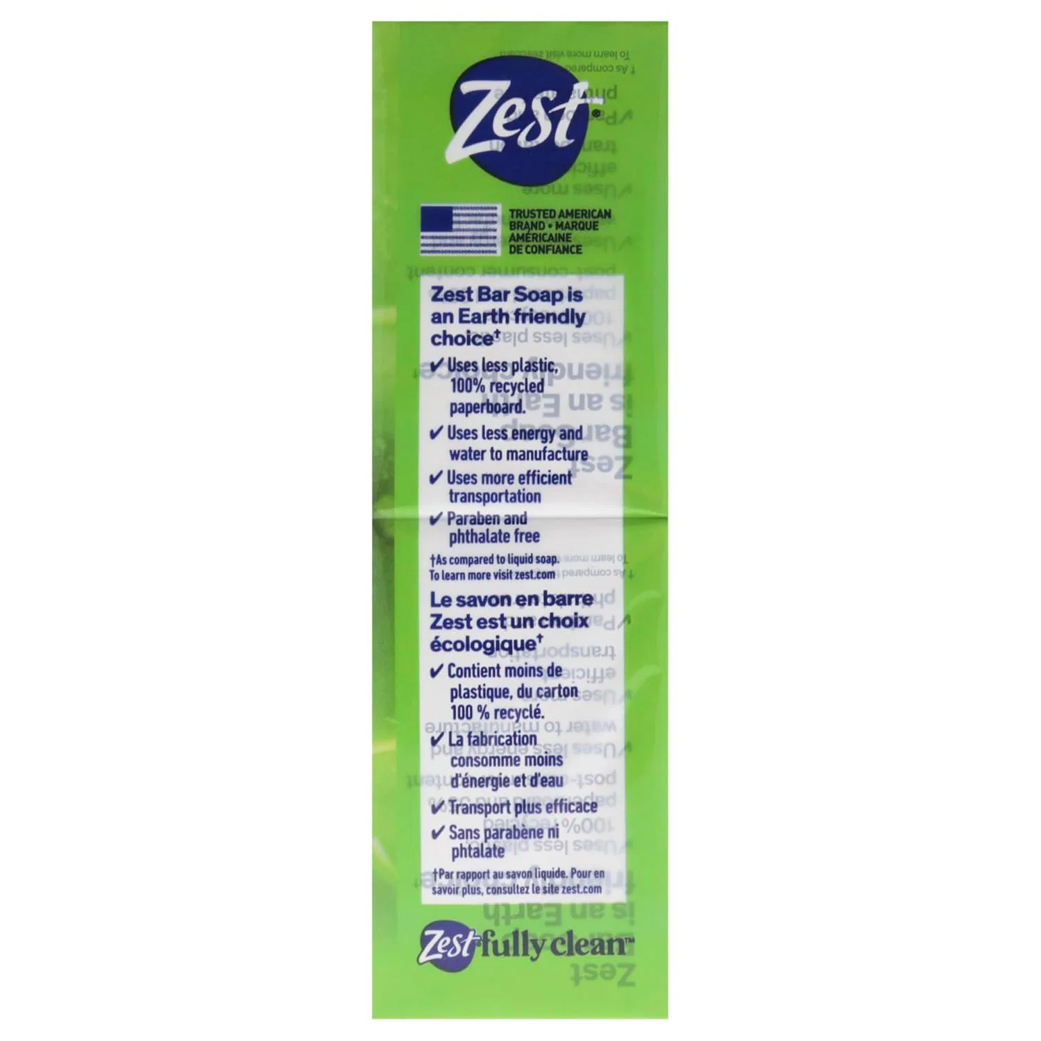 Мыло Zest Fresh Aloe, 8 шт., 118 мл — фото 4