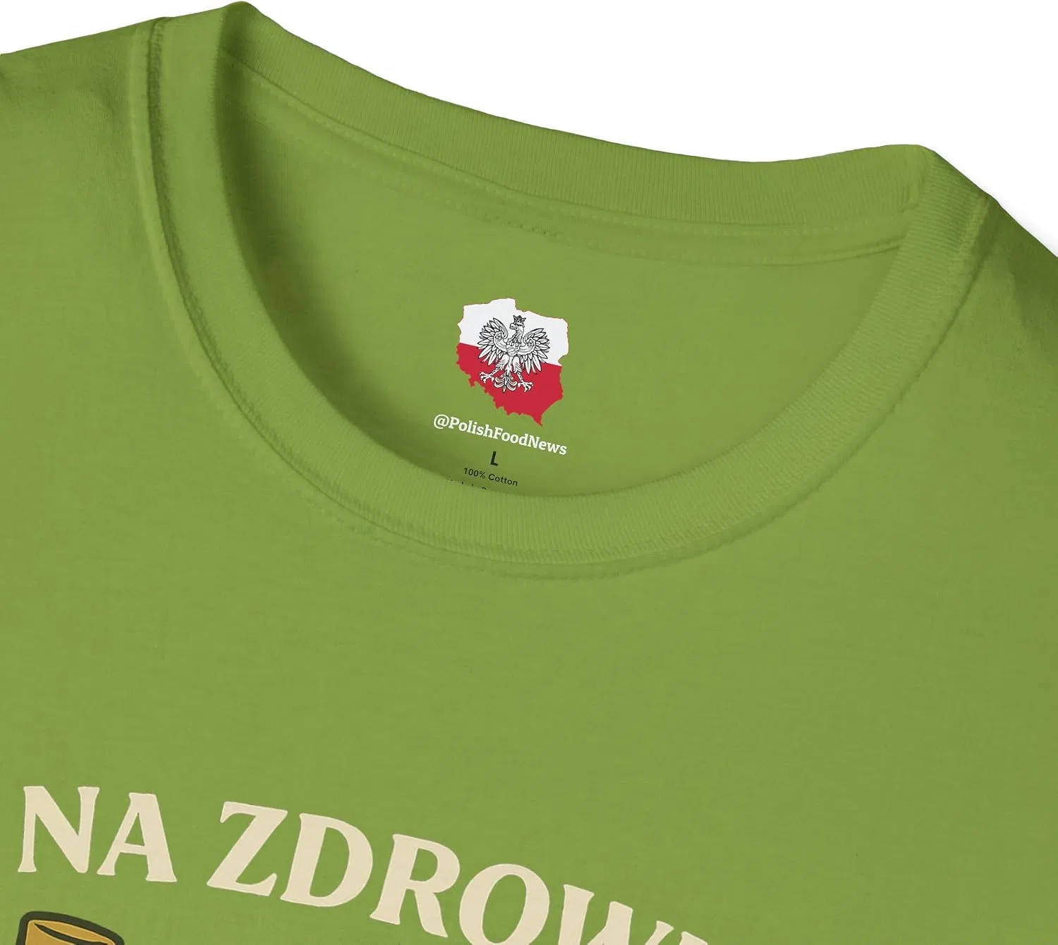 Футболка с принтом Na Zdrowie Irish Tee Shirt, Kiwi — фото 3