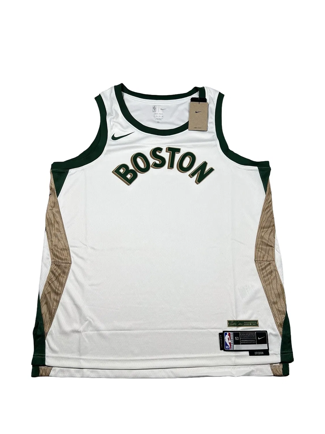 Топ NBA City Boston Nike, белый