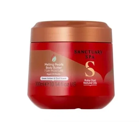 Крем для тела Sanctuary Spa Ruby Oud Natural Oils Melting Pearl Body Butter, 200 мл Generic