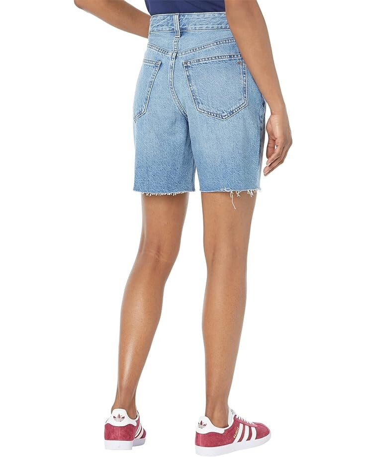 

Шорты Madewell Baggy Straight Shorts in Crestford Wash, цвет Crestford Wash