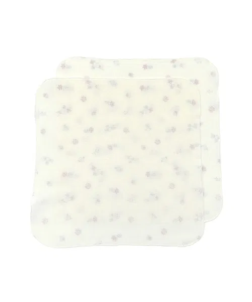 Детский комплект марлевых платков с принтом кролика Love Design, Off White — фото 2