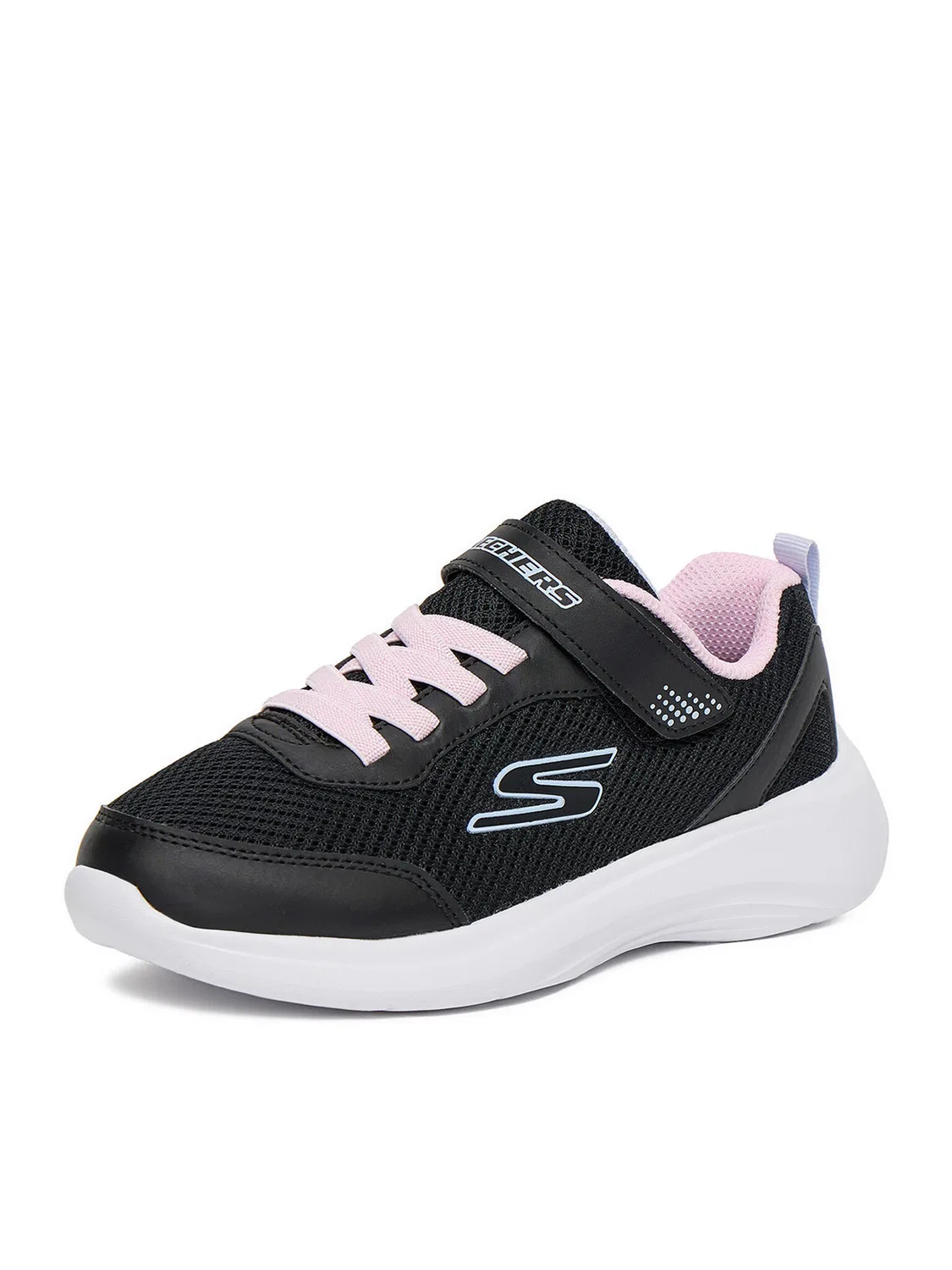 Кроссовки для девочки C-SELECTORS Skechers, черный — фото 3