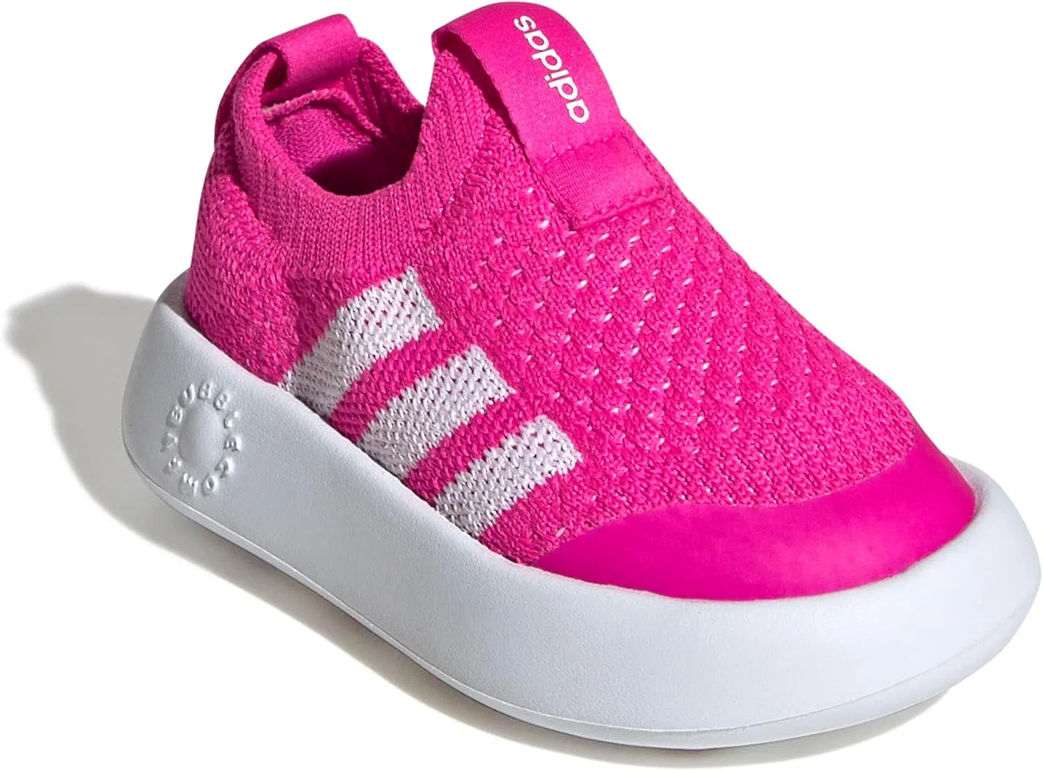Детские кроссовки для мальчиков Bubblecomfy, Shock Pink/White/Black — фото 4