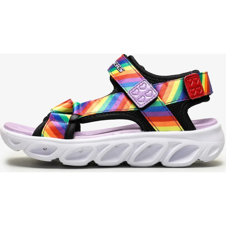 Сандалии с подсветкой Hypno-Splash - Rainbow Lights Skechers, Черный