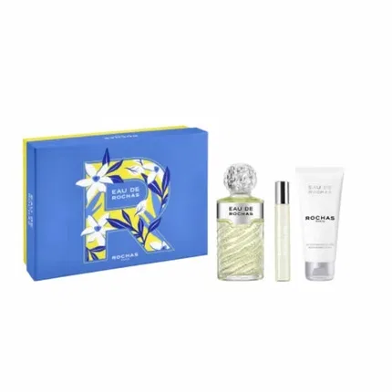Туалетная вода Rochas Eau De Rochas, 100 мл, набор 3 предмета