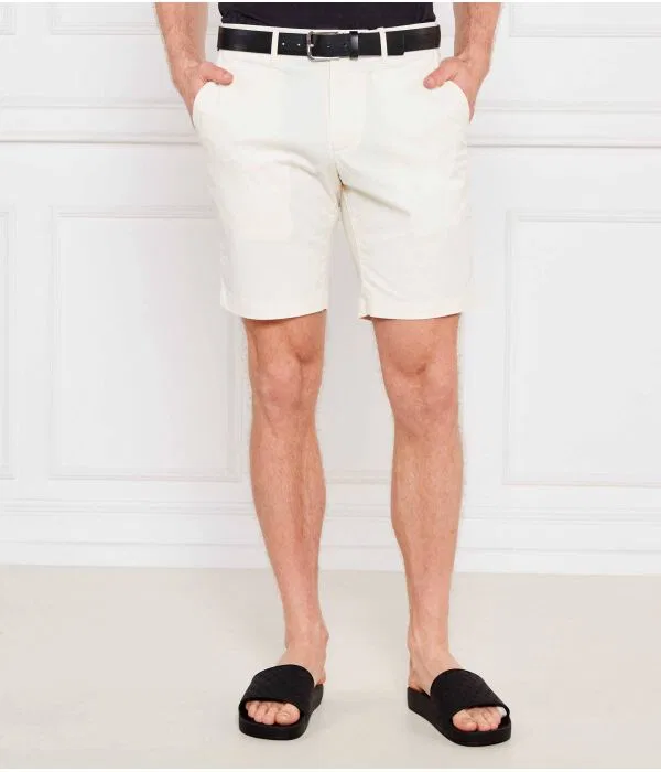 Мужские шорты-чинос Brooklyn 1985 Slim Fit Tommy Hilfiger, Écru — фото 3