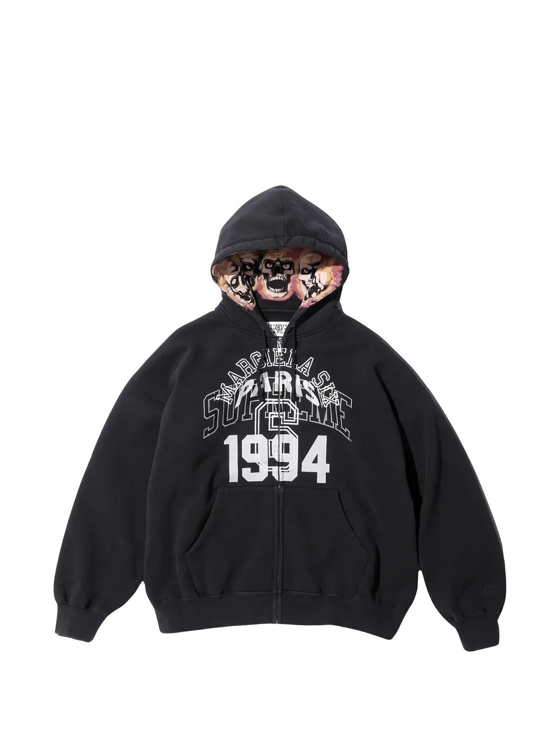Худи с логотипом MM6 Supreme, черный