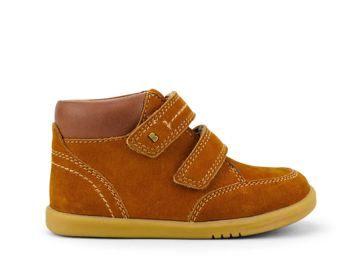 Детский ботинок для мальчиков кожаный Bobux I-Walk Timber, Mustard Yellow