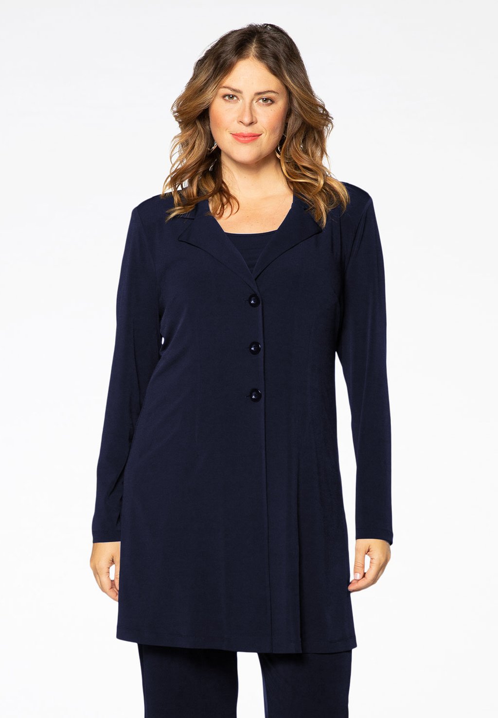 

Короткое пальто LONG SLEEVE YOEK, синий