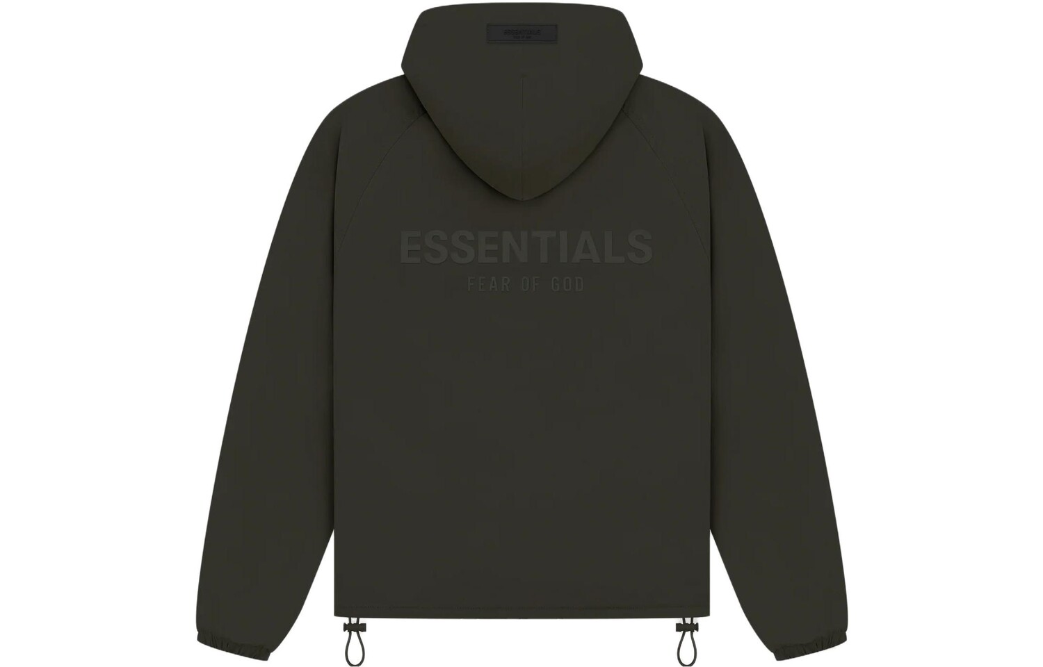Детская куртка Fear Of God Essentials, цвет Off Black — фото 2