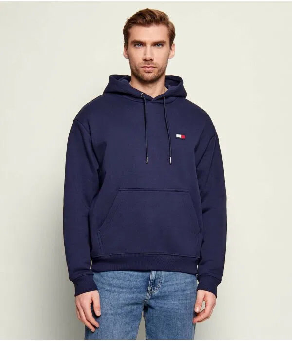 Мужское худи свободного кроя Tommy Hilfiger, Blu Marino
