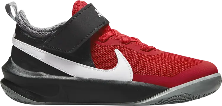 

Кроссовки Nike Team Hustle D10 PS 'University Red Black', красный