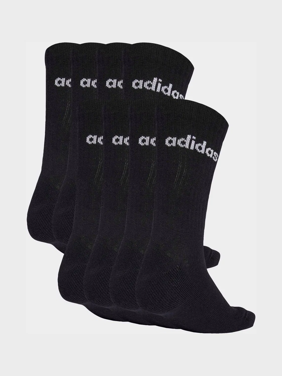 Носки, высокие, Linear Crew Socks adidas, черный — фото 2