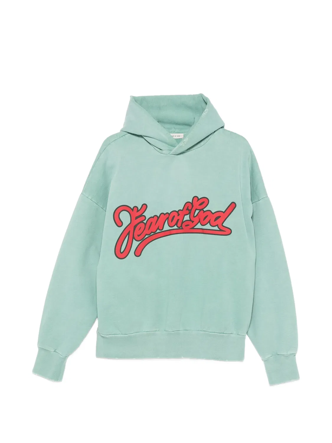 Fear Of God Худи с логотипом, зеленый