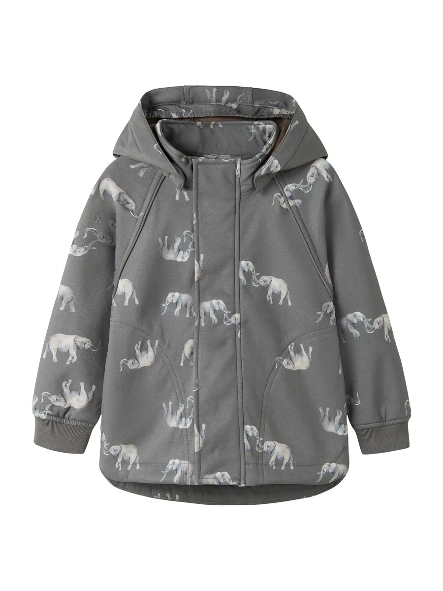 Куртка NAME IT Performance Jacket 'NMMalfa 08' дымчато-серого цвета