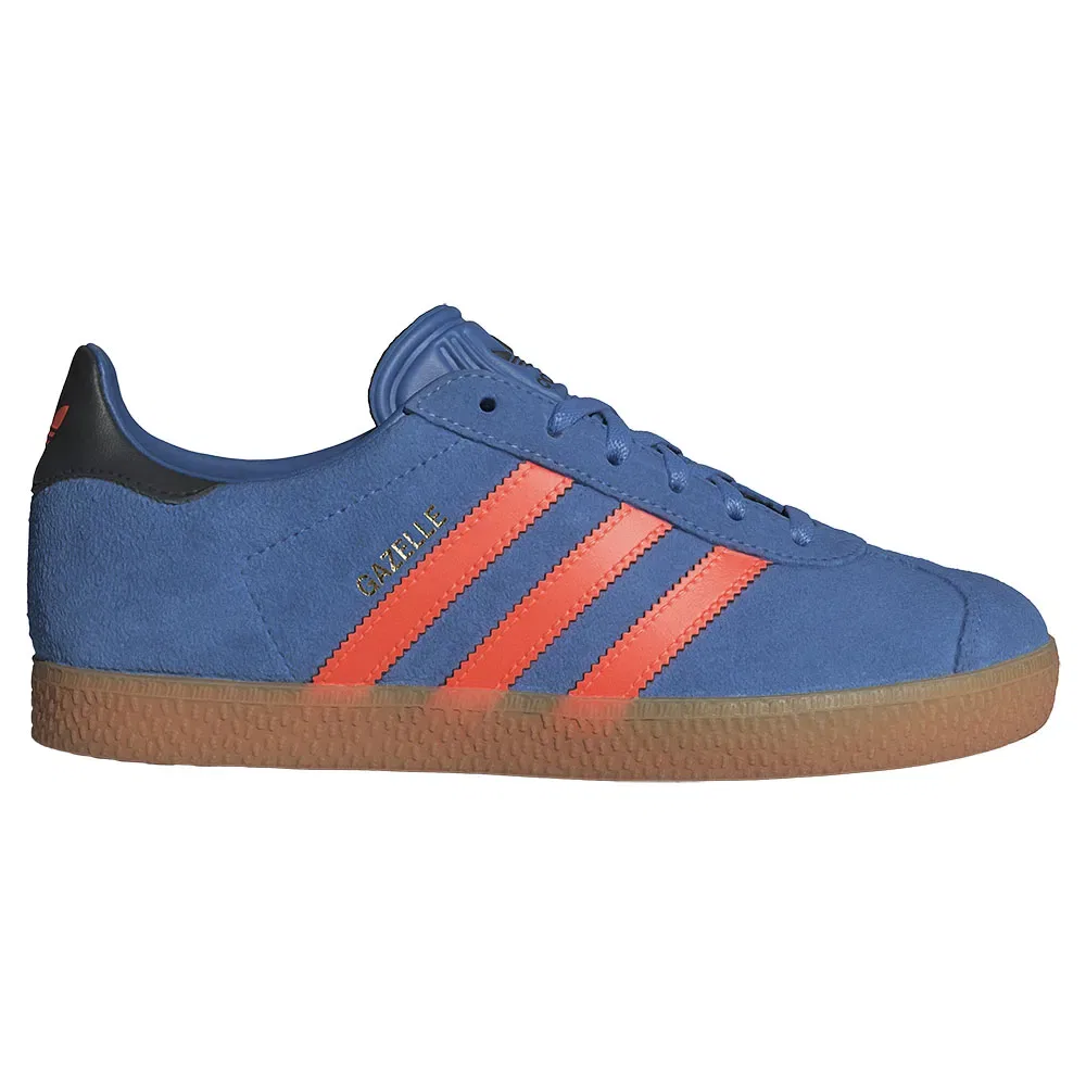 Детские кроссовки для девочек с замшевым верхом Gazelle Junior Adidas Originals, Blue