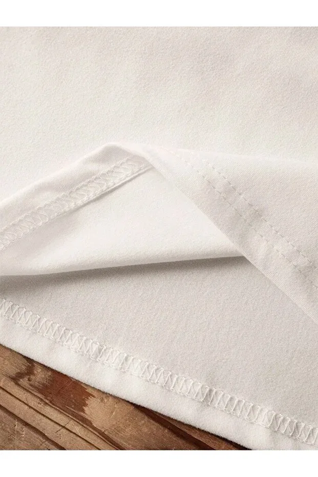 Детская футболка для девочек с принтом Cherry detailed Let'S Wear, White — фото 3