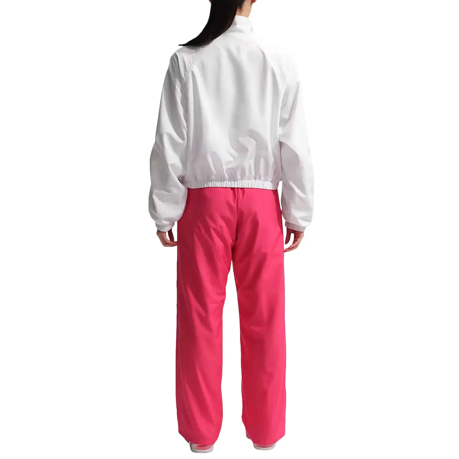 Женская куртка Sportswear Oversized UV Track Jacket 'White Black' Nike, White/Black — фото 2