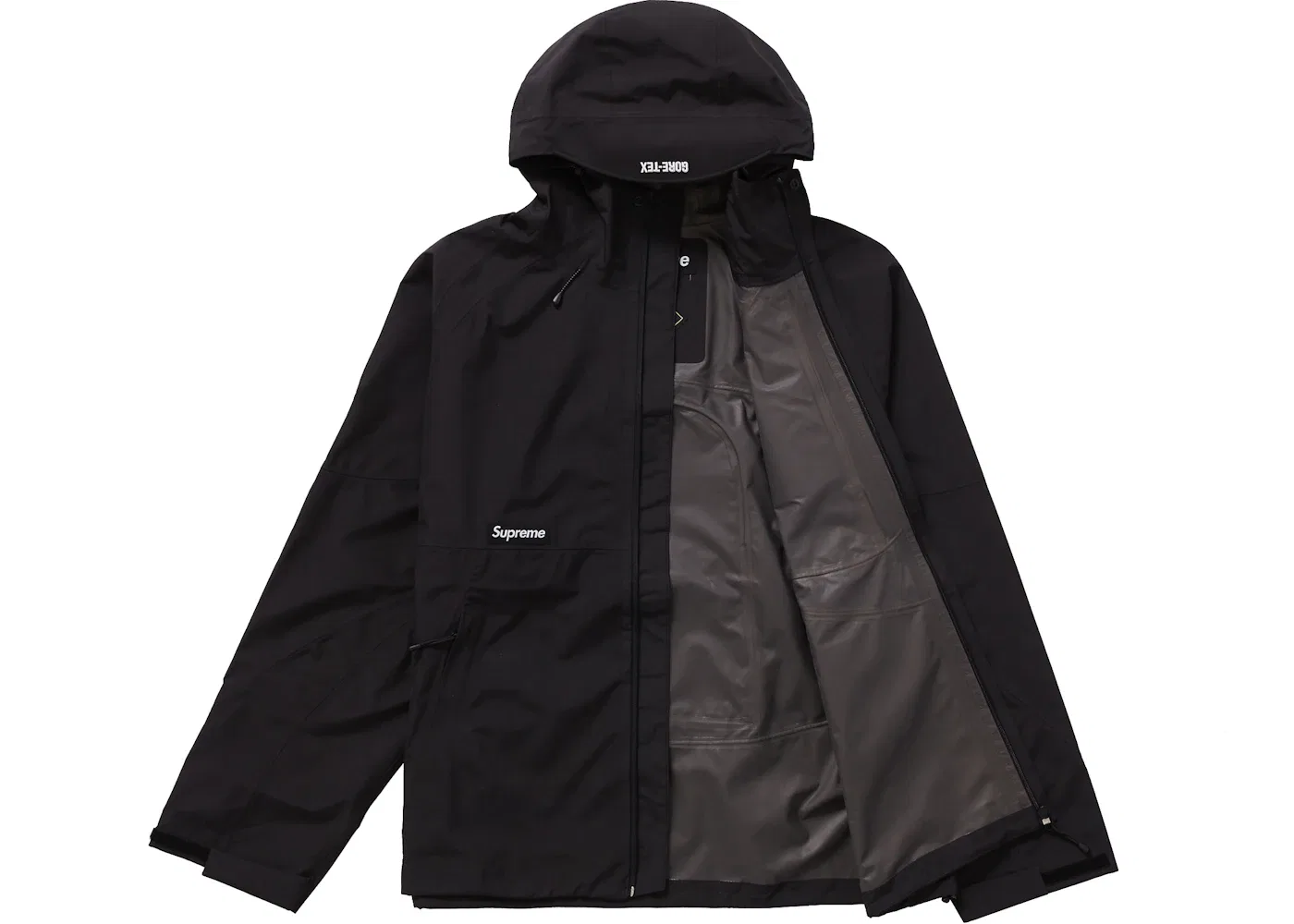 Мужская куртка из GORE-TEX Paclite Supreme, Black — фото 2