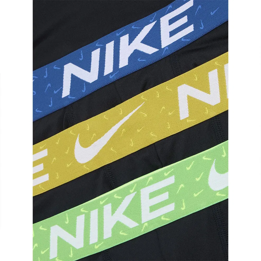 Трусы боксеры комплект из 3 штук Nike, черный — фото 2