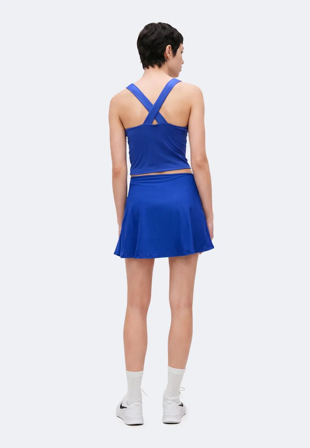 Спортивная юбка Nike Performance, Old Royal/White — фото 3