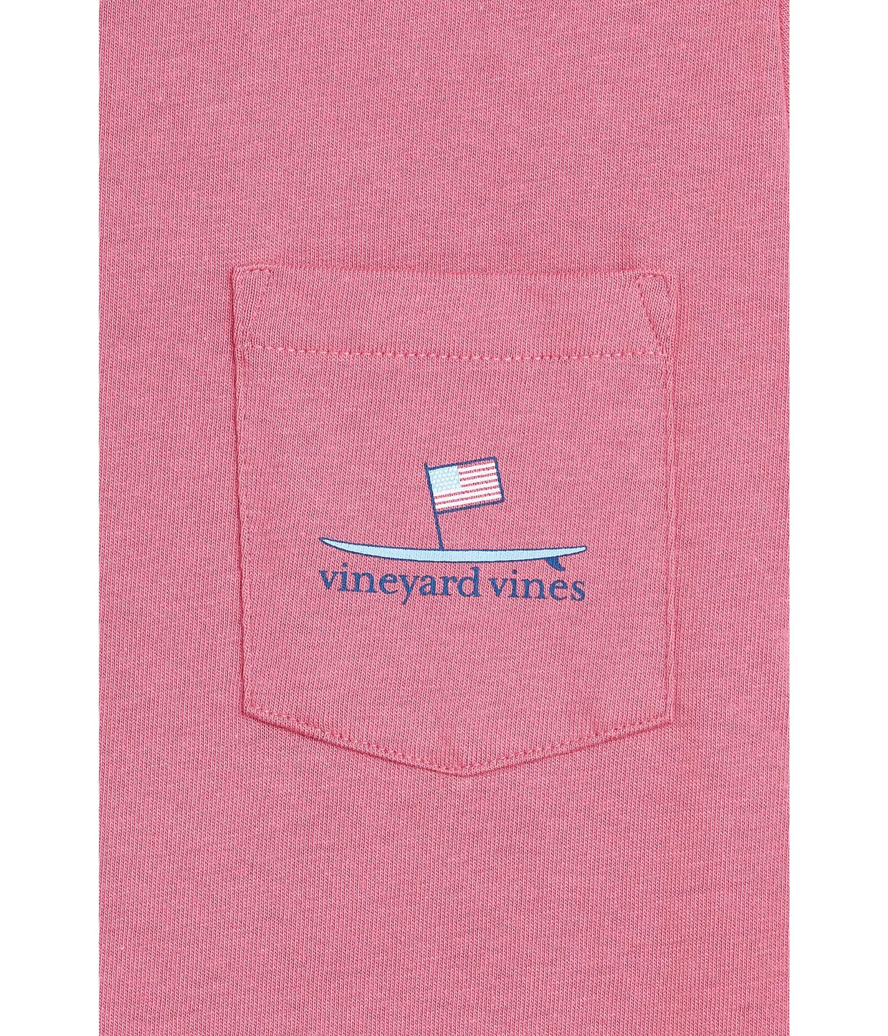 Футболка с коротким рукавом All American Burger (для малышей/детей постарше) Vineyard Vines Kids, Vineyard Red — фото 3