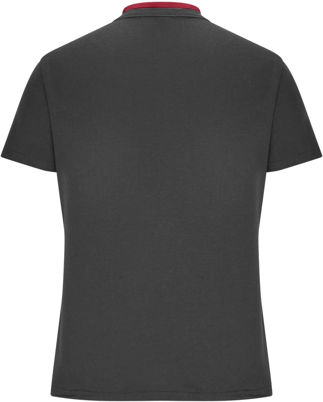 Мужская повседневная футболка-поло Regular Fit NoxwB, Dark Gray — фото 3
