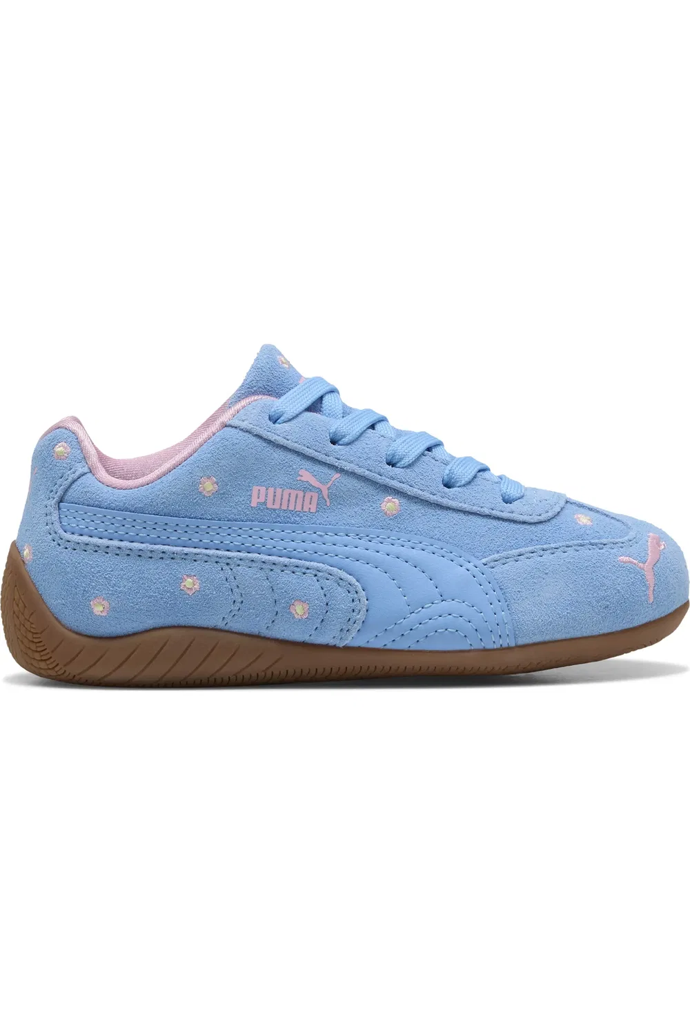 Детские кроссовки на шнуровке Speedcat OG PUMA, Team Light Blue/Gum — фото 2