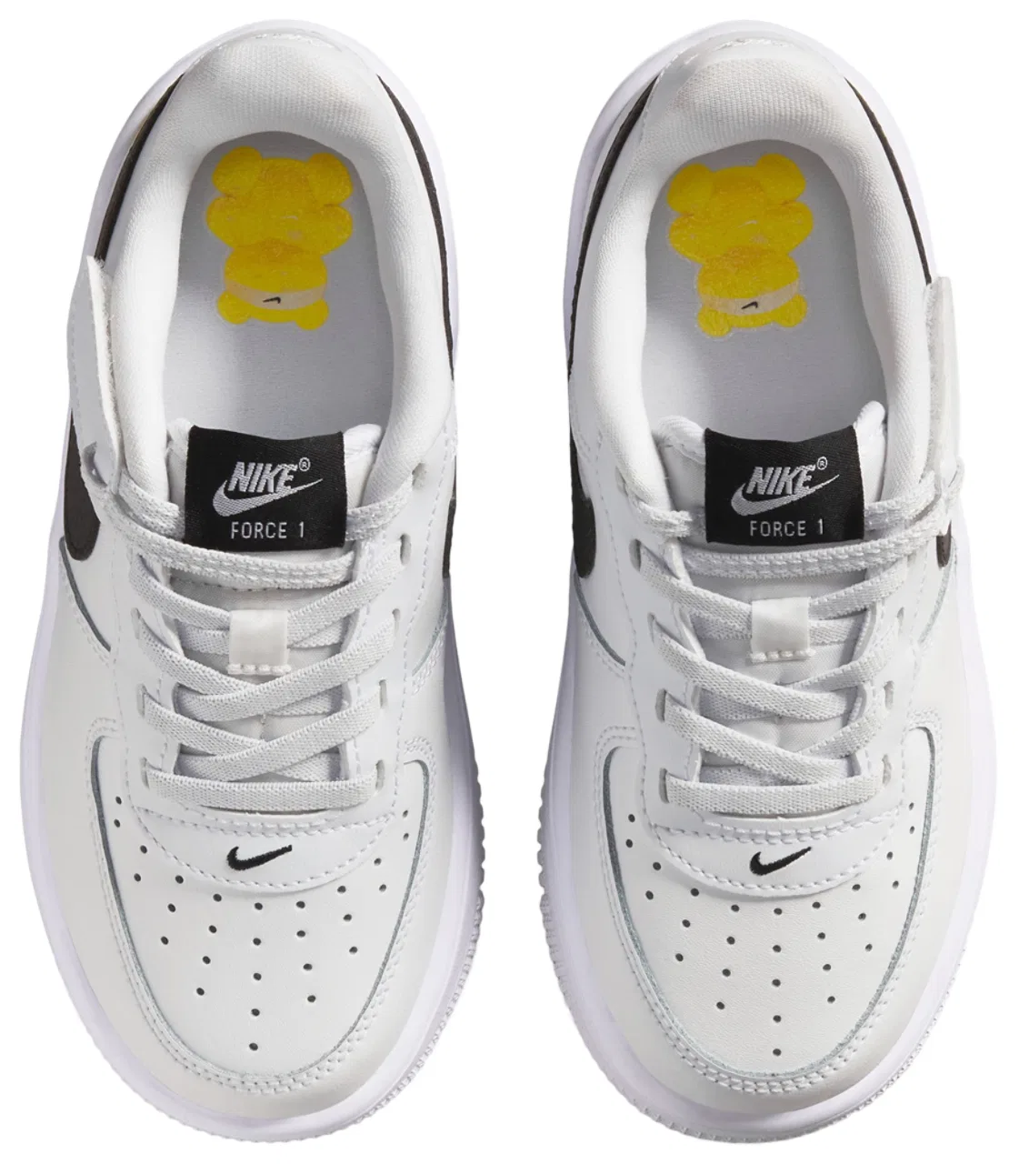 Кроссовки для мальчиков Force 1 Low EasyOn GB Nike, белый/черный — фото 4