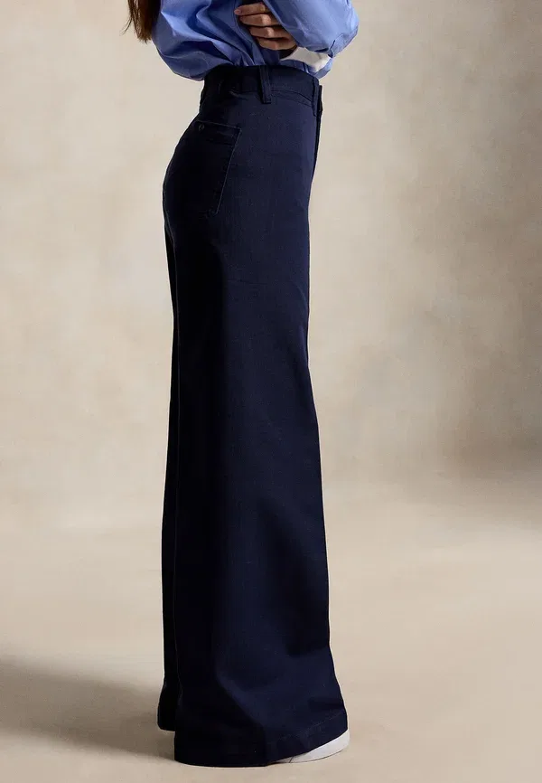 Брюки из хлопка с эластаном Beaton Pant Polo Ralph Lauren, темно-синий — фото 4