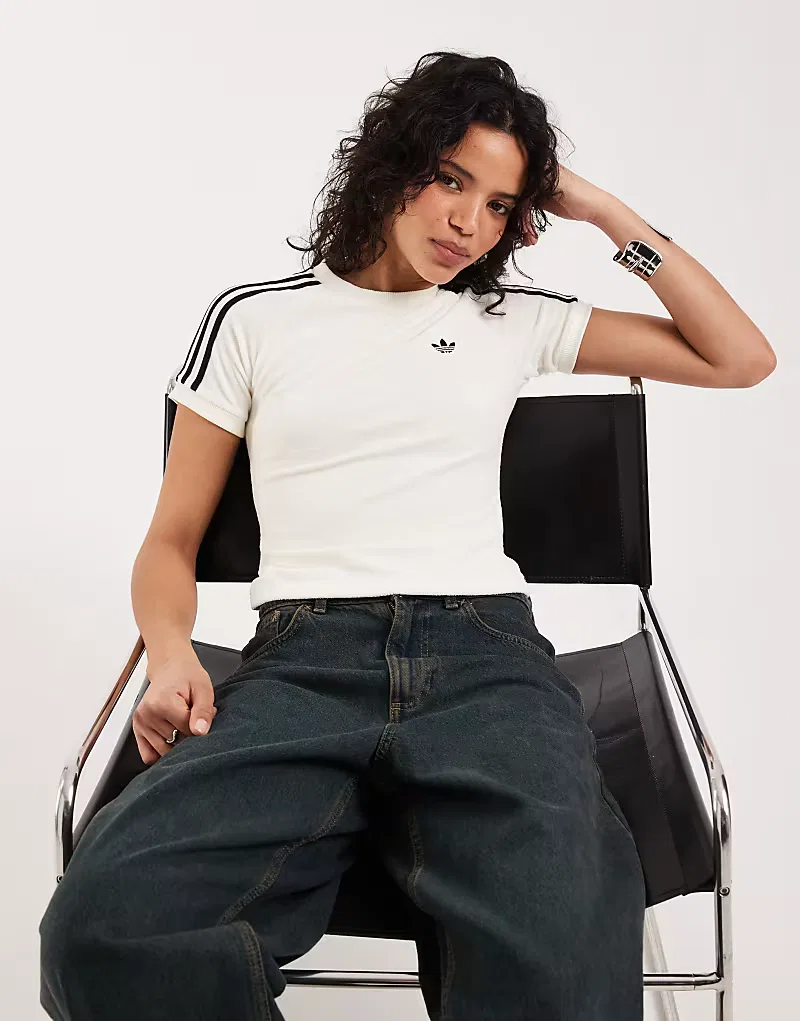 Футболка Adidas Originals Cali, слоновая кость