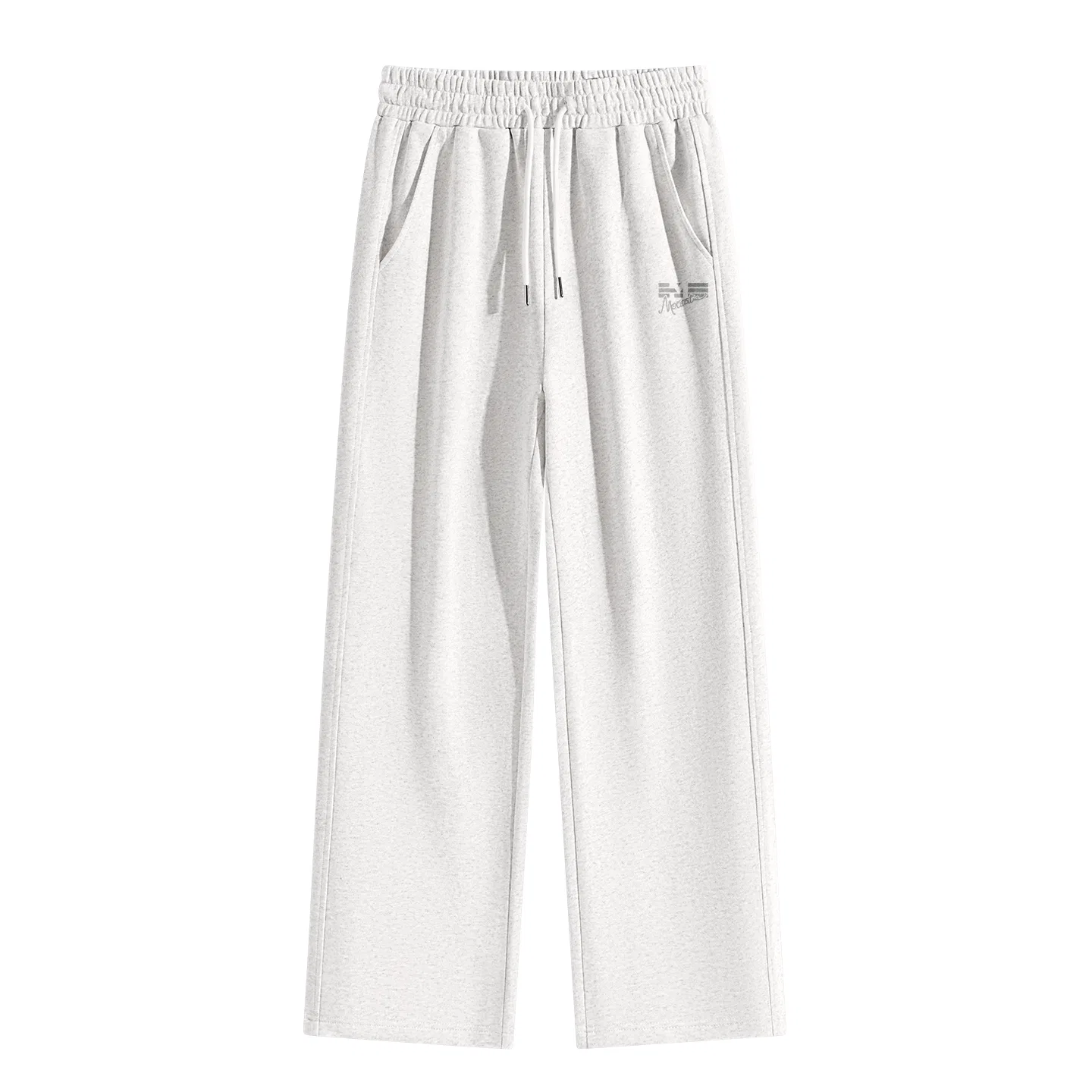 Детские повседневные брюки свободного прямого кроя MINISO, Heather Gray