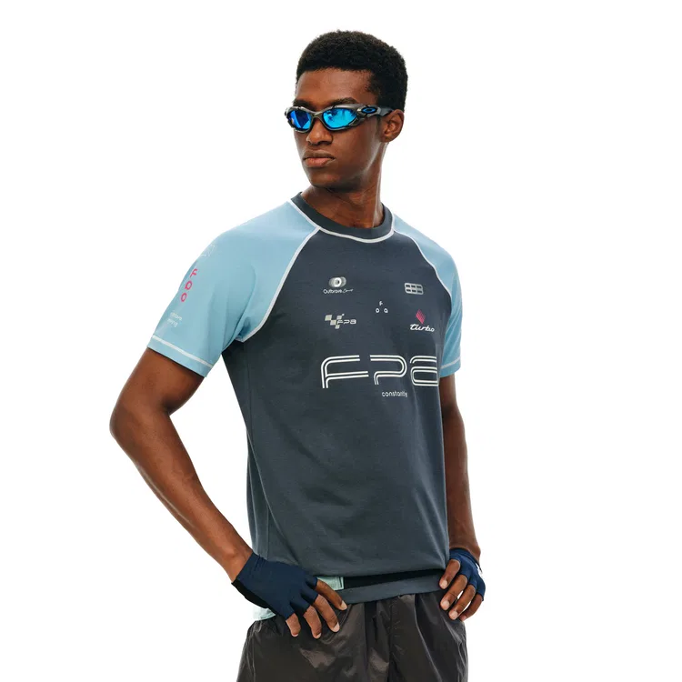Футболка детская с принтом FPA COOLMAX T Shirts Unisex Crew Neck Moderate Straight Fit, Белый — фото 4