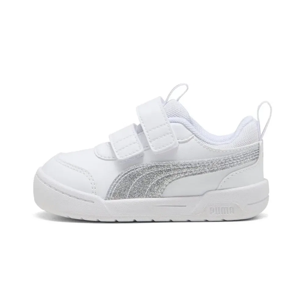 Кроссовки низкие Puma Multiflex 2 Glitz FS V Inf, белый — фото 3