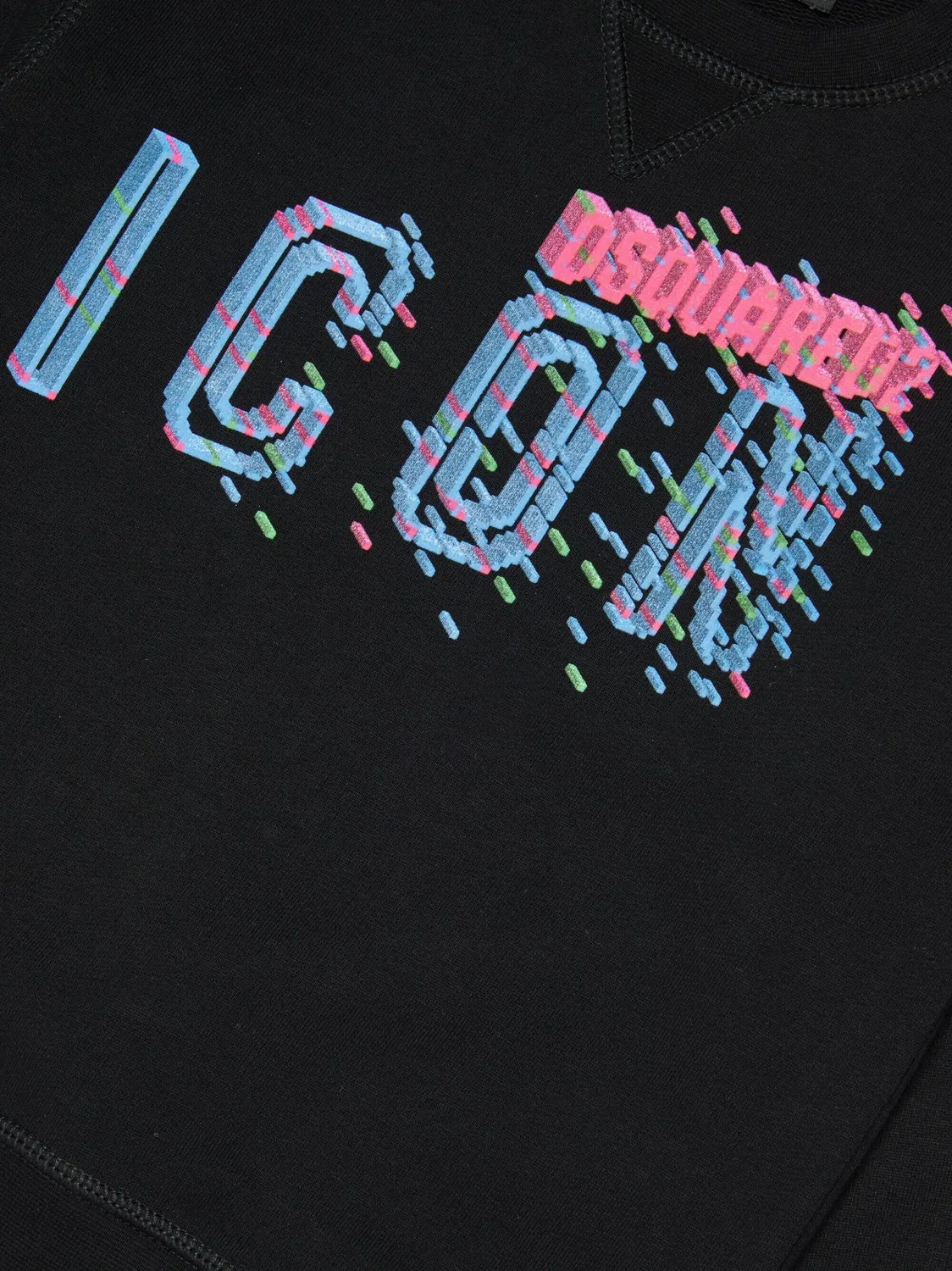 Толстовка с графическим принтом DSQUARED2, черный — фото 3