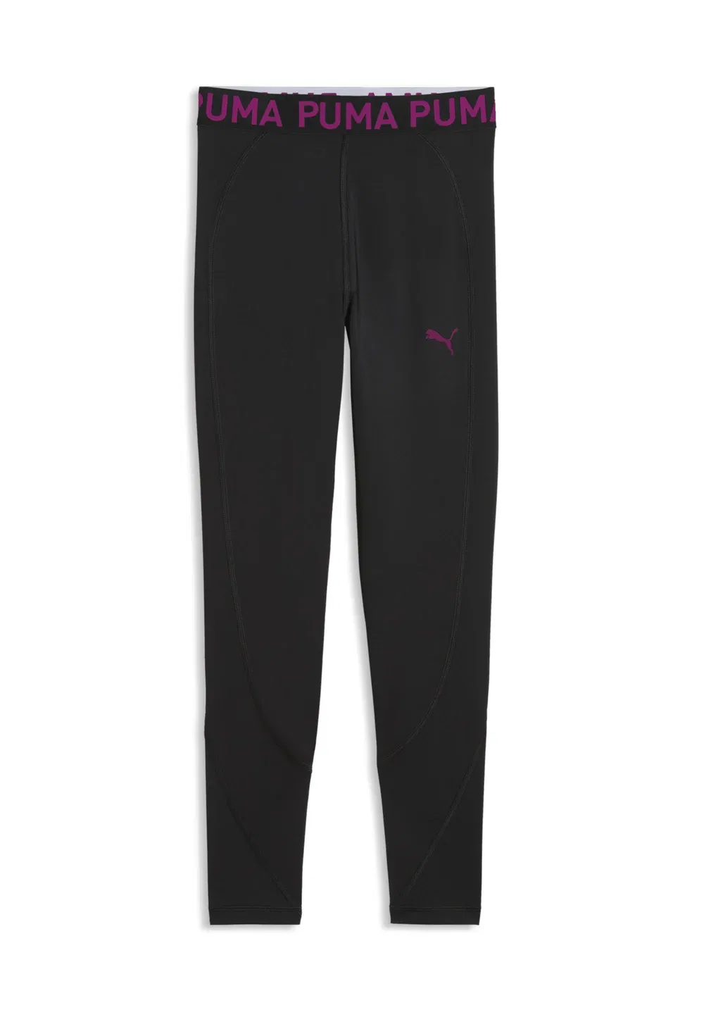 Леггинсы для тренировок Strong - леггинсы - брюки Puma, Black-Fuchsia Glow