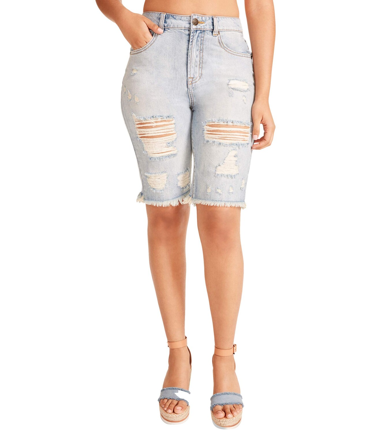 

Шорты Madden Girl, Zepplin Boyfriend Shorts