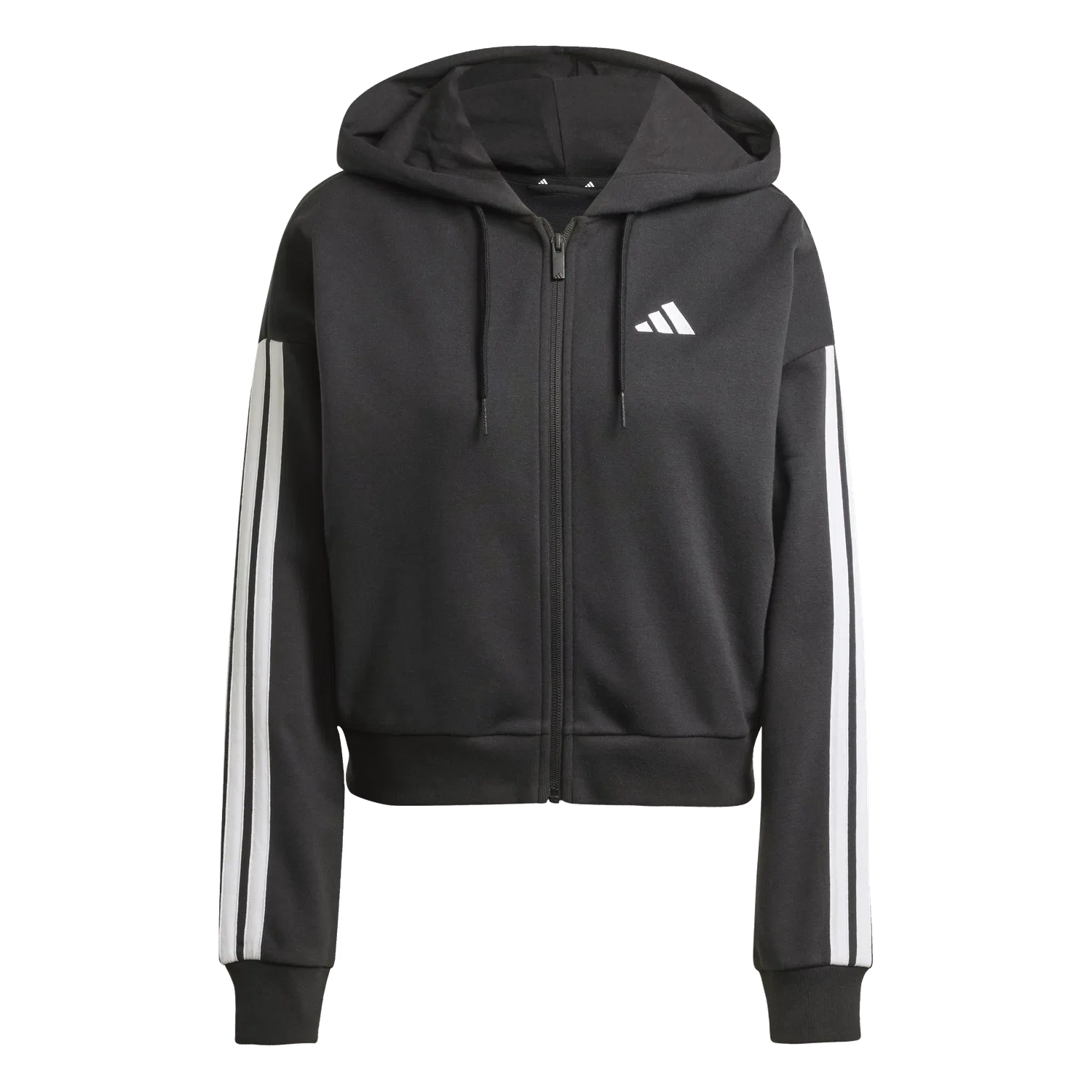 Женское худи с капюшоном Adidas, черный